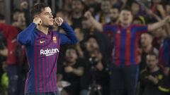 Coutinho, el d&iacute;a de su pol&eacute;mico gesto a la afici&oacute;n despu&eacute;s del 3-0 al United.