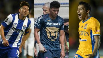 Porto y Tigres los que más aportan al Tri; Pumas ninguno