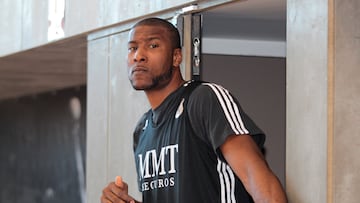 Marcus Slaughter con el Real Madrid.