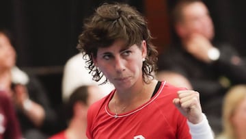 Carla Suárez: "Ha sido un fin de semana duro y emotivo"