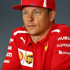 Raikkonen: "¿Ayudar a Vettel? Yo solo puedo pilotar un coche"