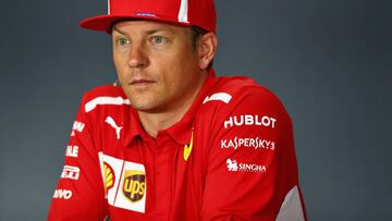 Raikkonen: "¿Ayudar a Vettel? Yo solo puedo pilotar un coche"