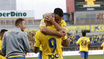 Jugadores de la UD Las Palmas.