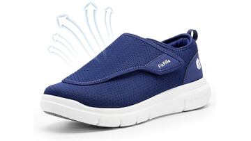 Zapatillas para diabticos de hombre FitVille EasyTop Wings V2