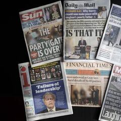 What is the partygate scandal and how is Boris Johnson involved?