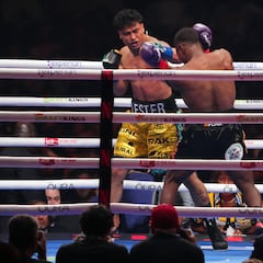 Lester Martínez empata por decisión dividida con Christian Mbilli