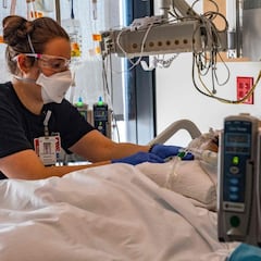 Estados Unidos alcanza récord en hospitalizaciones por coronavirus