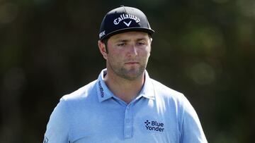 Jon Rahm, durante la segunda jornada del Sentry Tournament of Champions.