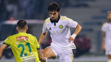 João Félix, durante el Al Khaleej - Al Nassr.