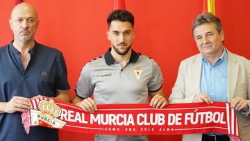 Mario S&aacute;nchez, Real Murcia.