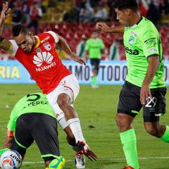 Santa Fe gana en amistoso ante el Deportivo Cali de Pelusso