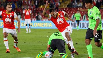 Santa Fe venció 2-1 al Cali en el debut de ambos en el Torneo Fox Sports.