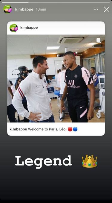 Mbappé aparece al fin y manda un mensaje a Messi