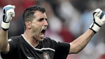 <b>NO SE MOVERÁ. </b>Ricardo es uno de los mejores porteros de Europa.