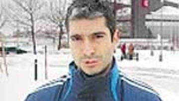 <b>A TOPE.</b> El jugador español lo quiere dar todo.