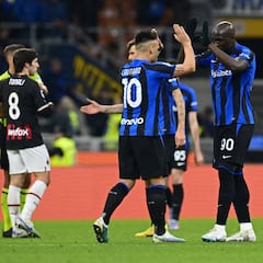 Lautaro aplasta al campeón