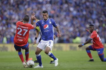 Millonarios recibió al Deportivo Pasto en el desarrollo de la cuarta jornada de los cuadrangulares semifinales en el estadio Nemesio Camacho El Campín