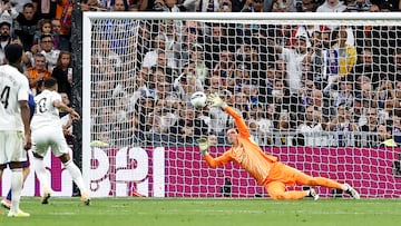 He kept Barcelona alive until the final whistle with a string of decisive interventions against Real Madrid.