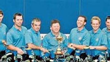 <b>LOS DEFENSORES. </b>En la pasada edición de la Ryder Cup Europa propinó a Estados Unidos la paliza más grande de la historia del torneo al ganar por 18,5 a 9,5.