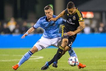 El futbolista celeste fue pieza importante para que el equipo neoyorquino fuera uno de los menos goleados de la temporada. El defensor estadounidense tuvo un 86% de efectividad en sus pases.