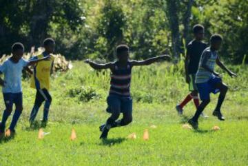 El fútbol como medio para salir de la pobreza infantil en Honduras