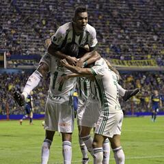 Palmeiras le ayuda al Junior: Vence a Boca en La Bombonera