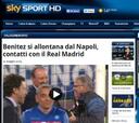 Sky Italia: Benítez podría ser el sustituto de Carlo Ancelotti