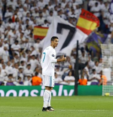 Feeling the love | Cristiano in front of an adoring crowd.