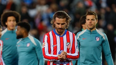 Griezmann se va cabizbajo de Butarque.