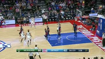 Resumen del Detroit Pistons-Milwaukee Bucks de la NBA