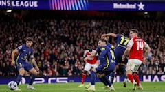 Resumen y goles del Arsenal vs Atlético de Madrid jornada 3 de la Champions League 25-26