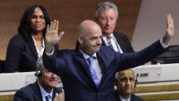 Gianni Infantino, nuevo presidente de la FIFA.