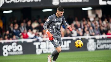 Lizoain, titular ante la SD Amorebieta.