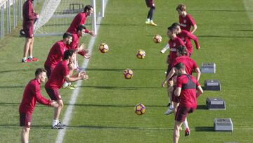 28/10/16 ENTRENAMIENTO ATLETICO DE MADRID
GRUPO
