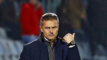 El entrenador del Getafe Fran Escribá.