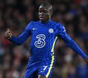 Kanté se pone a tiro