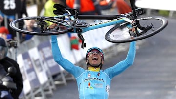 Diego Rosa con el Astana.