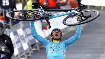 Diego Rosa con el Astana. 