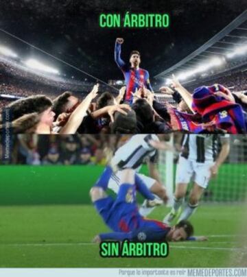 Los memes más divertidos del Barcelona-Juventus