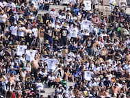 during the 16th round match between Pumas UNAM and Tijuana as part of the Liga BBVA MX, Torneo Apertura 2025 at Olimpico Universitario Stadium, on November 02, 2025 in Mexico City, Mexico.