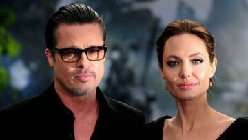 Brad Pitt y Angelina Jolie, en una foto de archivo