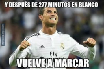 Los memes del repóker de Cristiano Ronaldo ante Espanyol