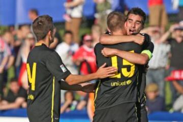 El Barcelona se proclamó primer campeón de la Champions League juvenil al imponerse al Benfica por 0-3, en partido disputado en Nyon.