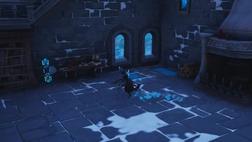 En esta habitación del castillo del Rey Helado en Pico Polar siempre hay una Driftboard