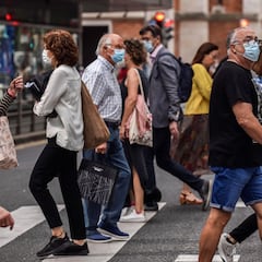 Sanidad fija el momento en el que no tendremos que llevar mascarilla en exteriores