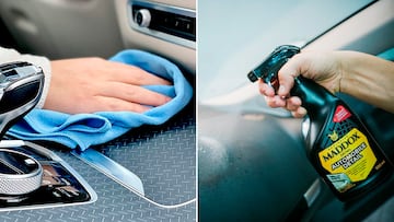 Los mejores productos para la limpieza interior del coche.