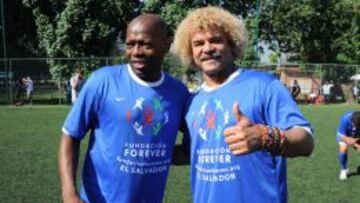 Asprilla con Valderrama.