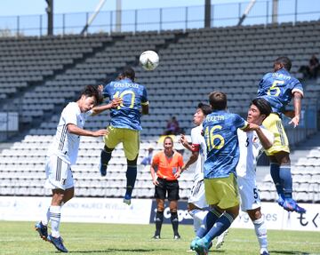 Colombia ganó 2-1 con goles de Gustavo Puerta y Jorge Cabezas. El equipo nacional hizo un gran encuentro en la última fecha del grupo C