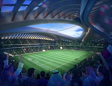 Los espectaculares estadios del Mundial de Qatar 2022