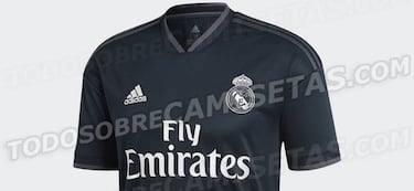Así será la primera y segunda equipación del Madrid 2018/19